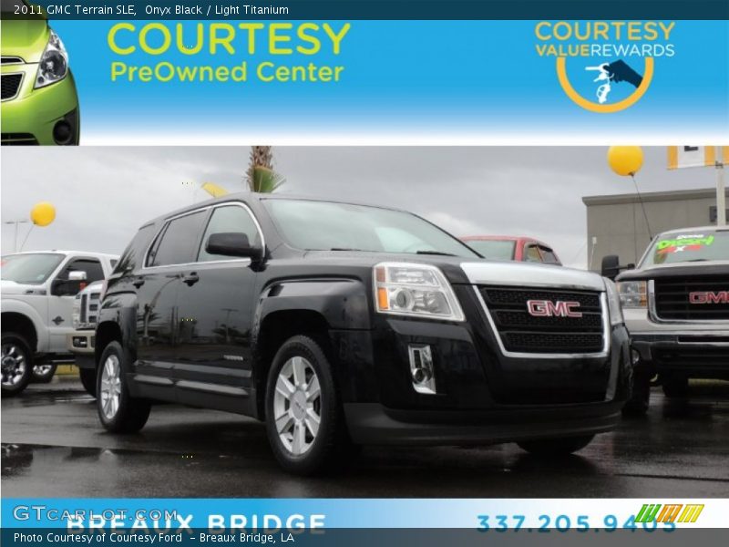 Onyx Black / Light Titanium 2011 GMC Terrain SLE