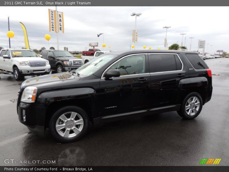Onyx Black / Light Titanium 2011 GMC Terrain SLE
