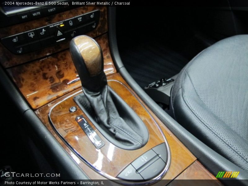 Brilliant Silver Metallic / Charcoal 2004 Mercedes-Benz E 500 Sedan
