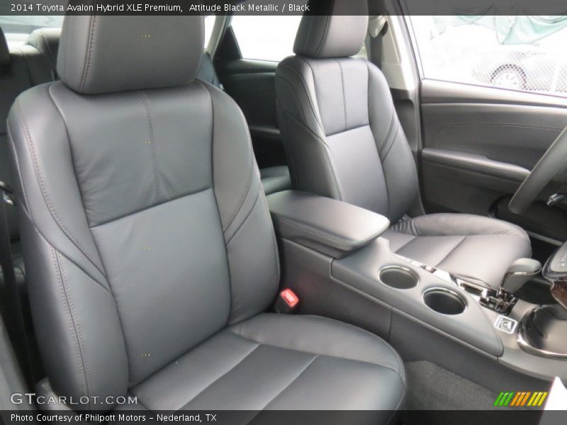 Attitude Black Metallic / Black 2014 Toyota Avalon Hybrid XLE Premium
