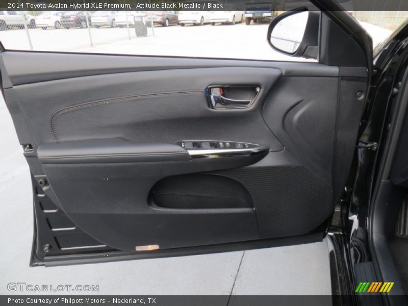 Attitude Black Metallic / Black 2014 Toyota Avalon Hybrid XLE Premium