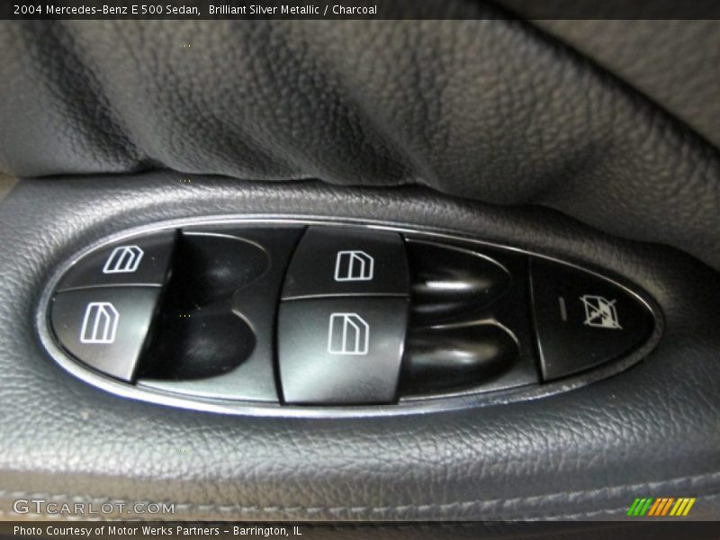 Brilliant Silver Metallic / Charcoal 2004 Mercedes-Benz E 500 Sedan