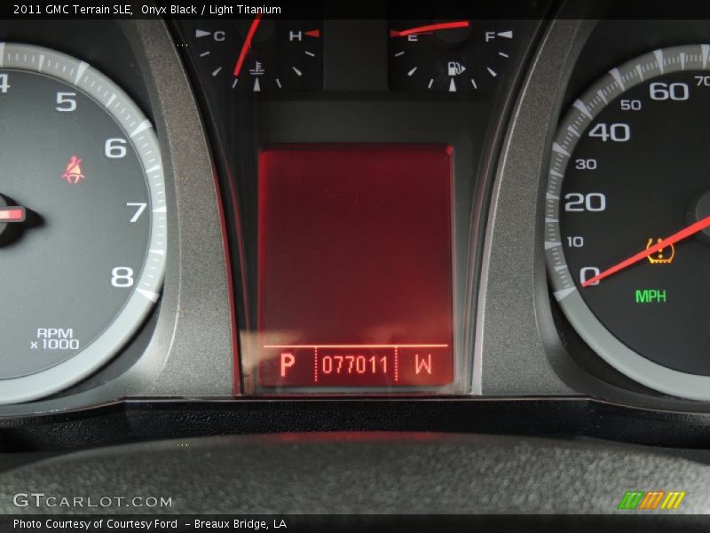 Onyx Black / Light Titanium 2011 GMC Terrain SLE