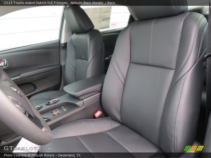Attitude Black Metallic / Black 2014 Toyota Avalon Hybrid XLE Premium