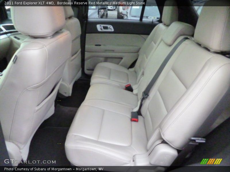 Bordeaux Reserve Red Metallic / Medium Light Stone 2011 Ford Explorer XLT 4WD