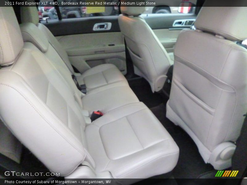 Bordeaux Reserve Red Metallic / Medium Light Stone 2011 Ford Explorer XLT 4WD
