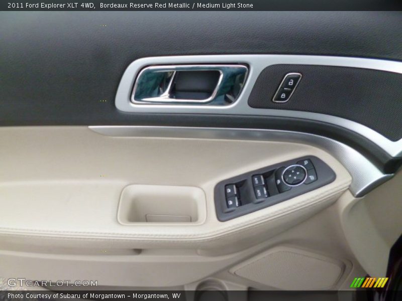 Bordeaux Reserve Red Metallic / Medium Light Stone 2011 Ford Explorer XLT 4WD