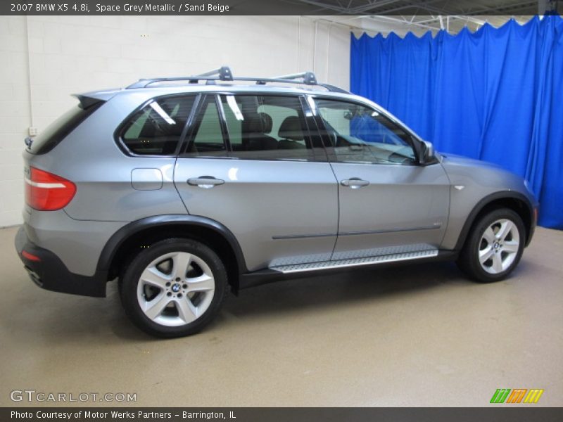 Space Grey Metallic / Sand Beige 2007 BMW X5 4.8i