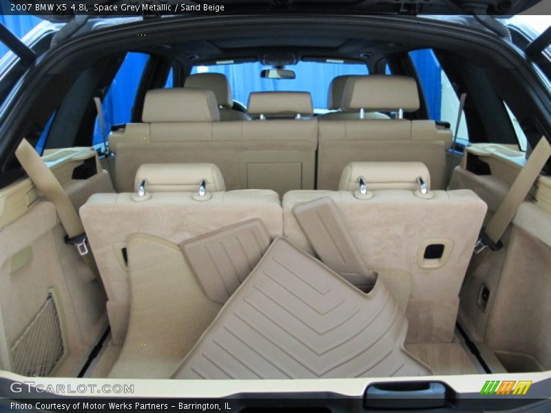 Space Grey Metallic / Sand Beige 2007 BMW X5 4.8i