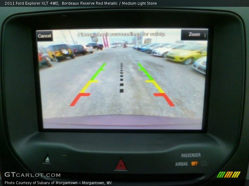 Bordeaux Reserve Red Metallic / Medium Light Stone 2011 Ford Explorer XLT 4WD