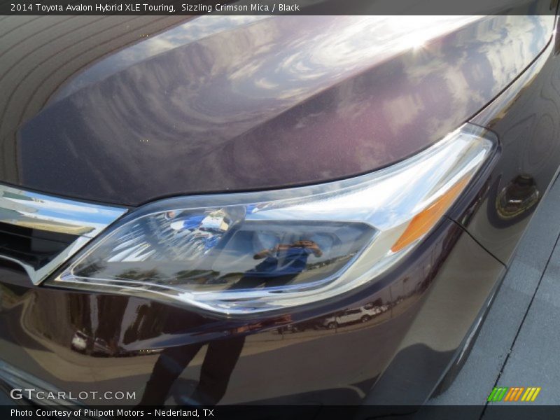 Sizzling Crimson Mica / Black 2014 Toyota Avalon Hybrid XLE Touring