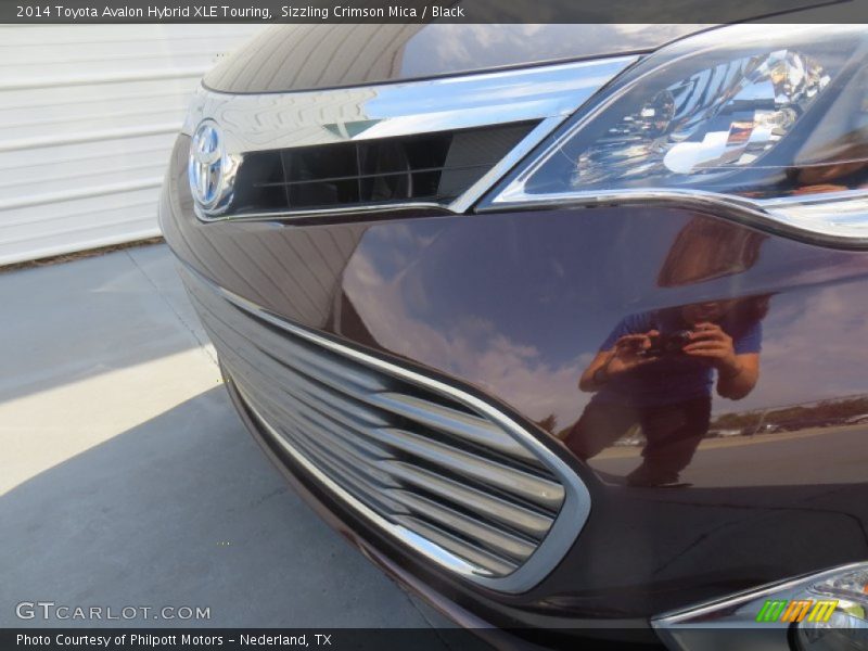 Sizzling Crimson Mica / Black 2014 Toyota Avalon Hybrid XLE Touring