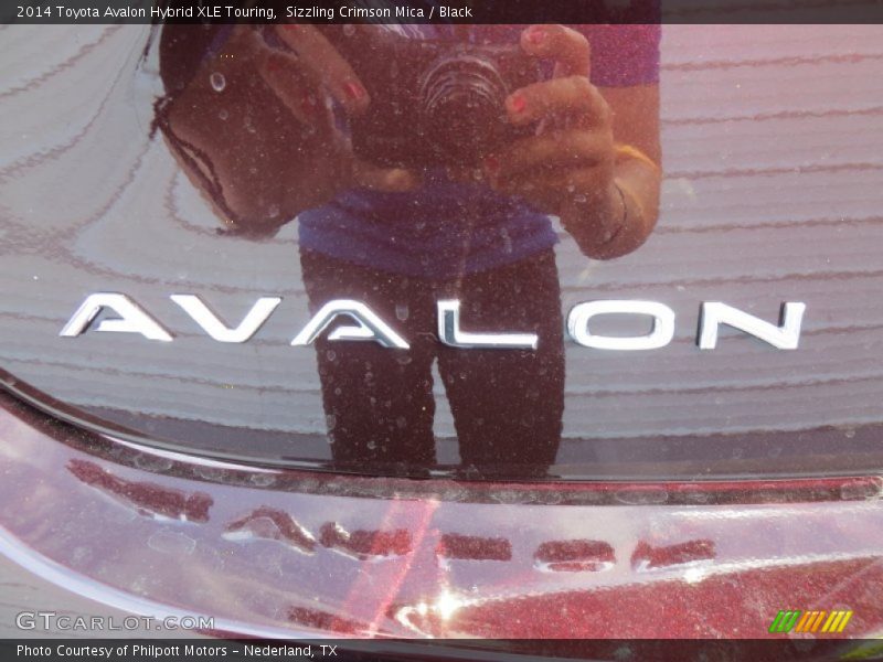 Sizzling Crimson Mica / Black 2014 Toyota Avalon Hybrid XLE Touring