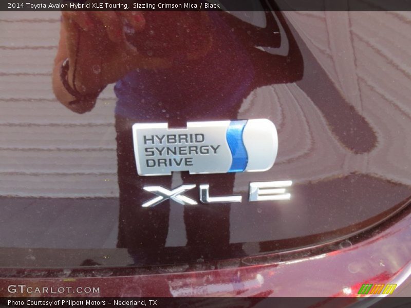 Sizzling Crimson Mica / Black 2014 Toyota Avalon Hybrid XLE Touring