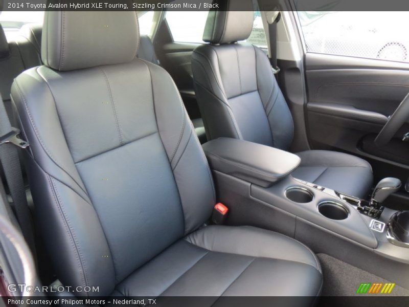 Front Seat of 2014 Avalon Hybrid XLE Touring