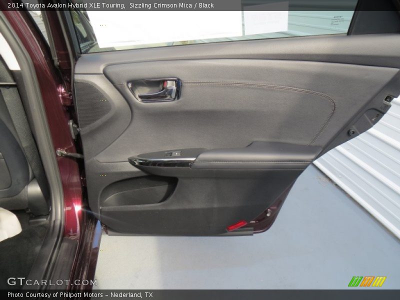 Sizzling Crimson Mica / Black 2014 Toyota Avalon Hybrid XLE Touring