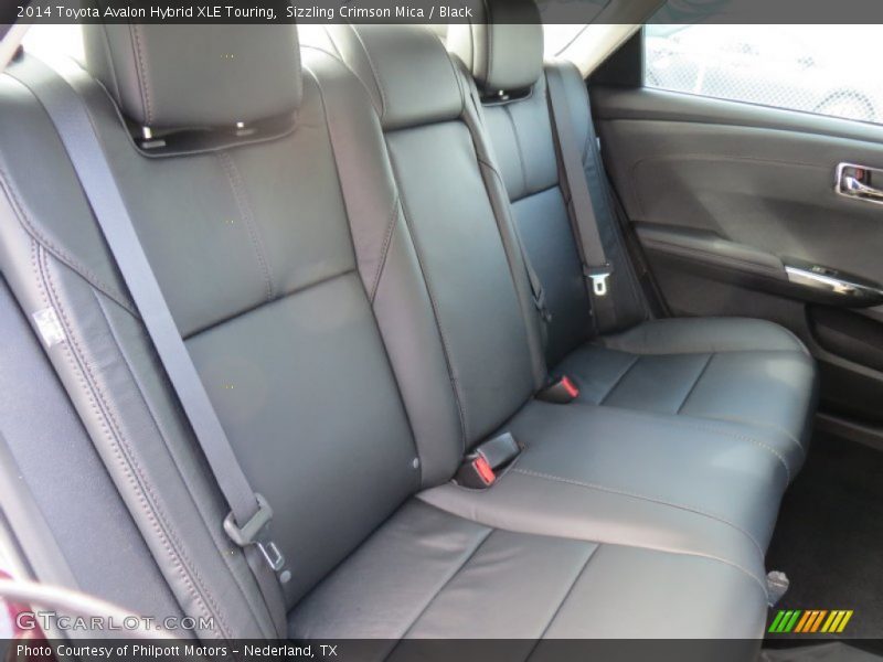 Rear Seat of 2014 Avalon Hybrid XLE Touring
