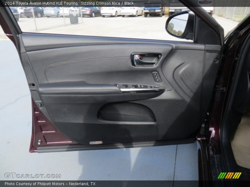 Sizzling Crimson Mica / Black 2014 Toyota Avalon Hybrid XLE Touring