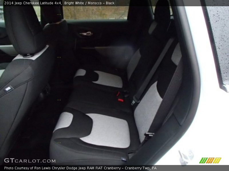 Bright White / Morocco - Black 2014 Jeep Cherokee Latitude 4x4