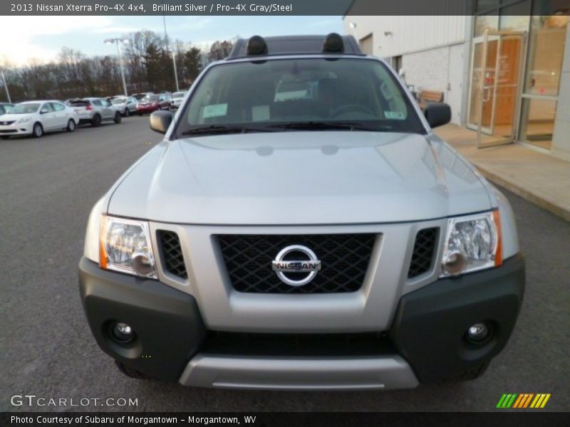 Brilliant Silver / Pro-4X Gray/Steel 2013 Nissan Xterra Pro-4X 4x4