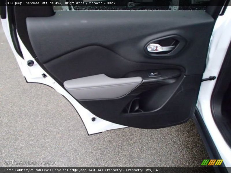 Bright White / Morocco - Black 2014 Jeep Cherokee Latitude 4x4