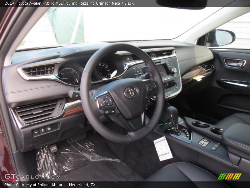 Black Interior - 2014 Avalon Hybrid XLE Touring 