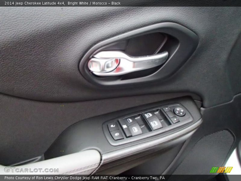 Bright White / Morocco - Black 2014 Jeep Cherokee Latitude 4x4