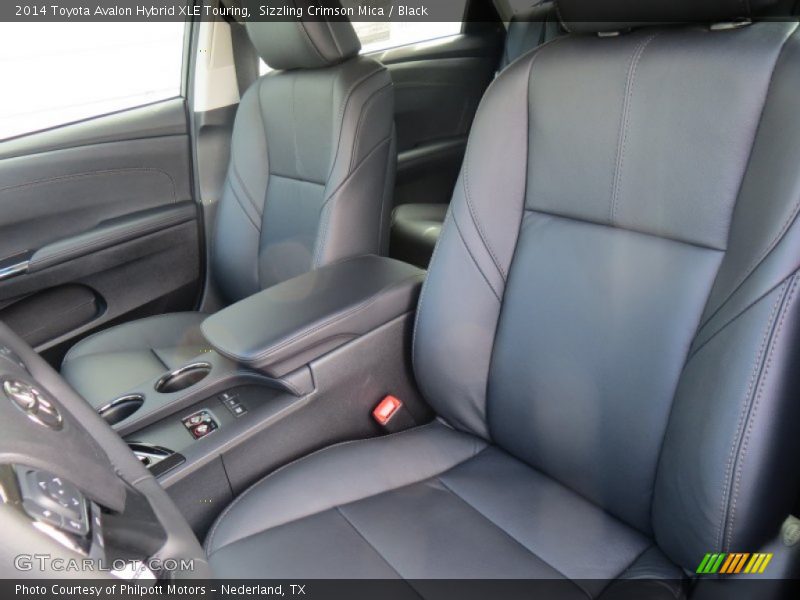 Sizzling Crimson Mica / Black 2014 Toyota Avalon Hybrid XLE Touring