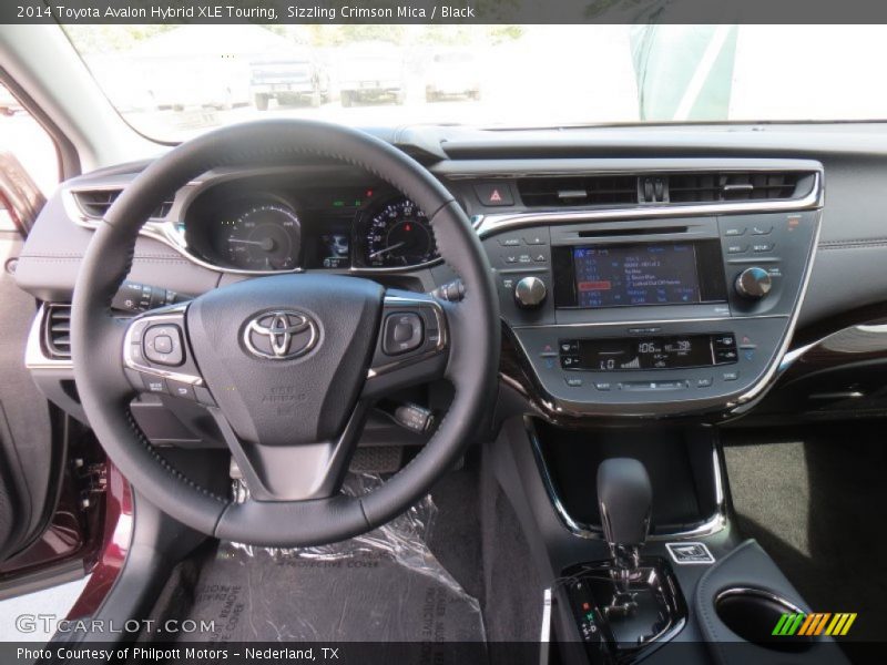 Dashboard of 2014 Avalon Hybrid XLE Touring