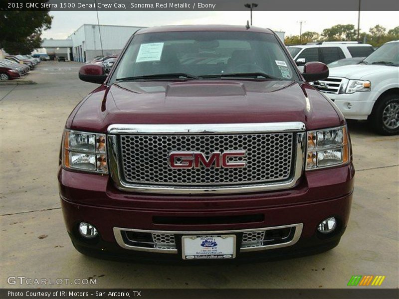 Sonoma Red Metallic / Ebony 2013 GMC Sierra 1500 Denali Crew Cab