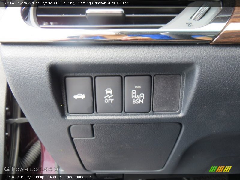 Sizzling Crimson Mica / Black 2014 Toyota Avalon Hybrid XLE Touring