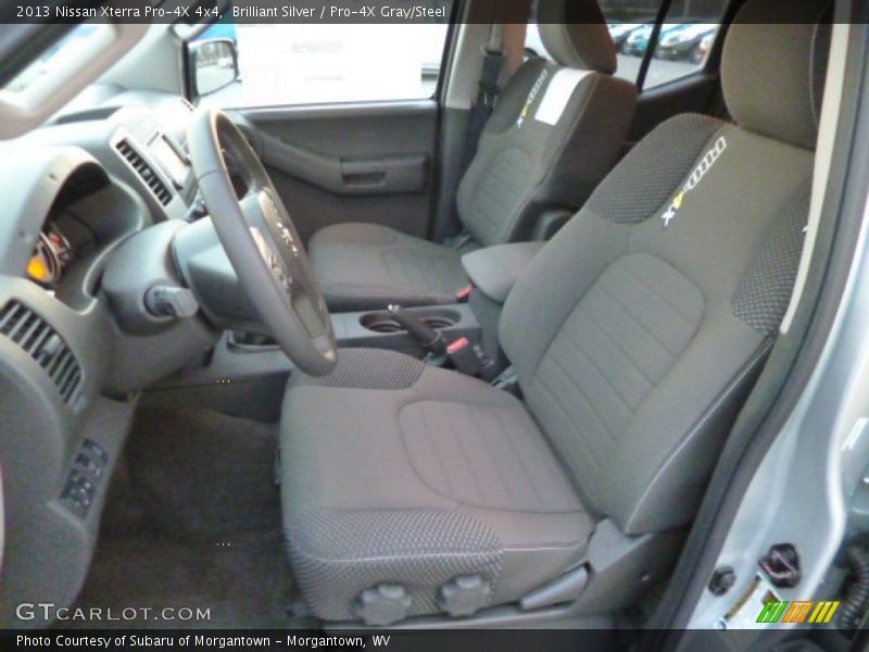 Brilliant Silver / Pro-4X Gray/Steel 2013 Nissan Xterra Pro-4X 4x4