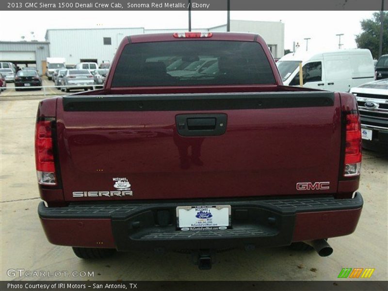 Sonoma Red Metallic / Ebony 2013 GMC Sierra 1500 Denali Crew Cab