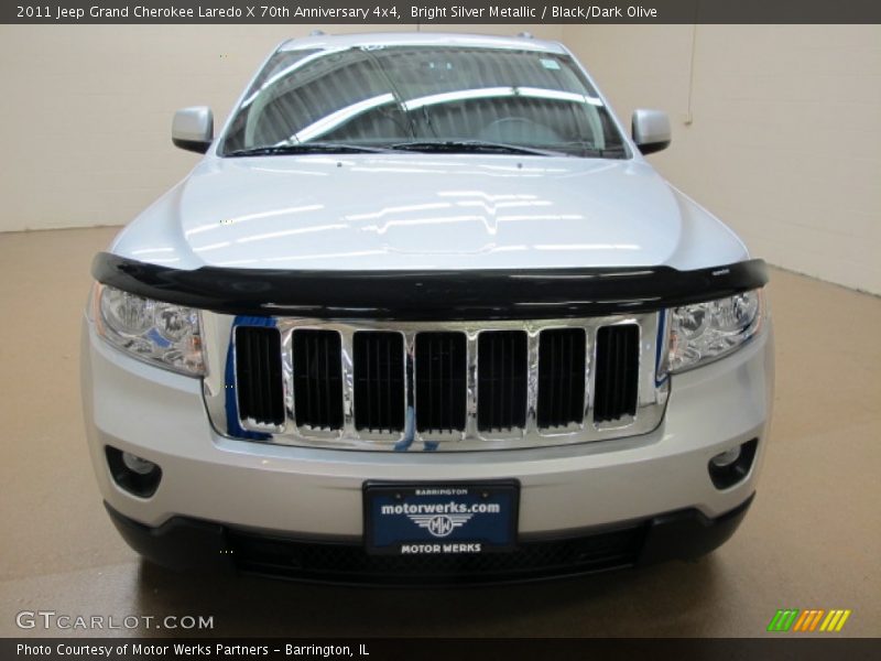 Bright Silver Metallic / Black/Dark Olive 2011 Jeep Grand Cherokee Laredo X 70th Anniversary 4x4