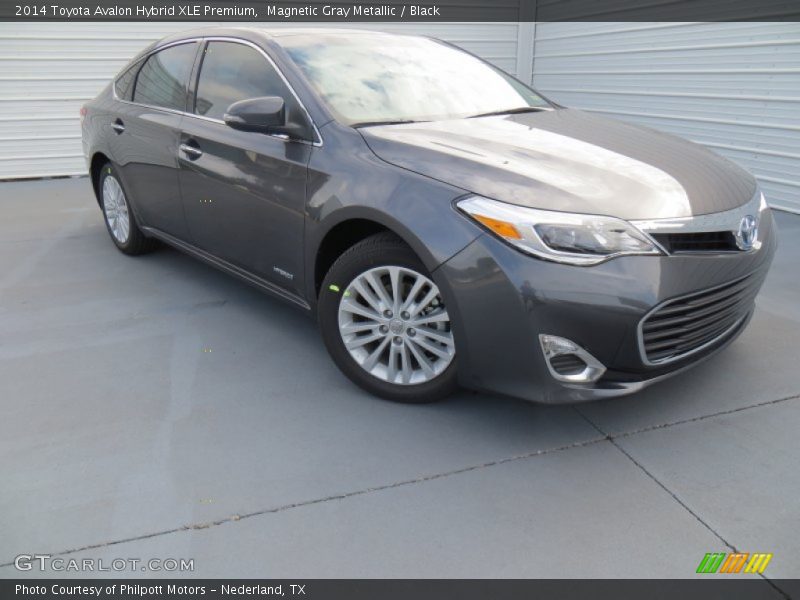 Magnetic Gray Metallic / Black 2014 Toyota Avalon Hybrid XLE Premium