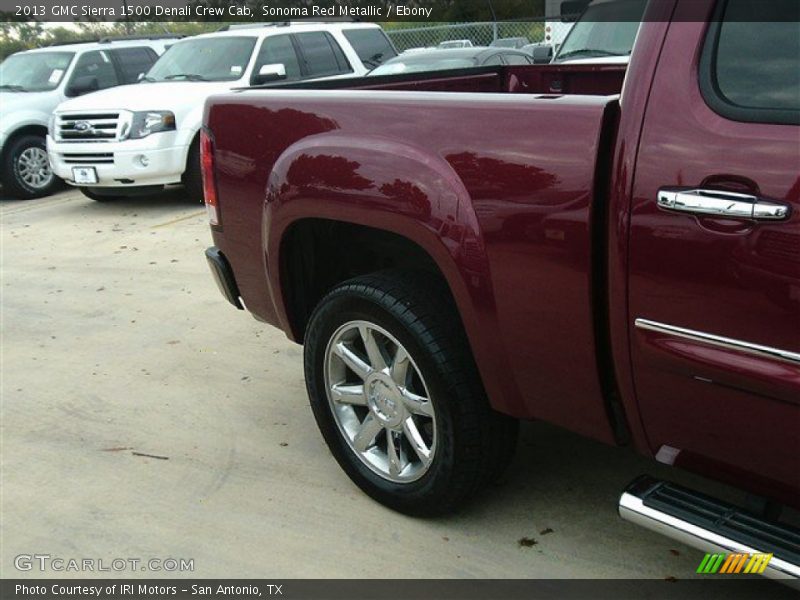 Sonoma Red Metallic / Ebony 2013 GMC Sierra 1500 Denali Crew Cab