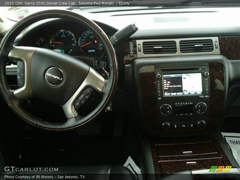 Sonoma Red Metallic / Ebony 2013 GMC Sierra 1500 Denali Crew Cab