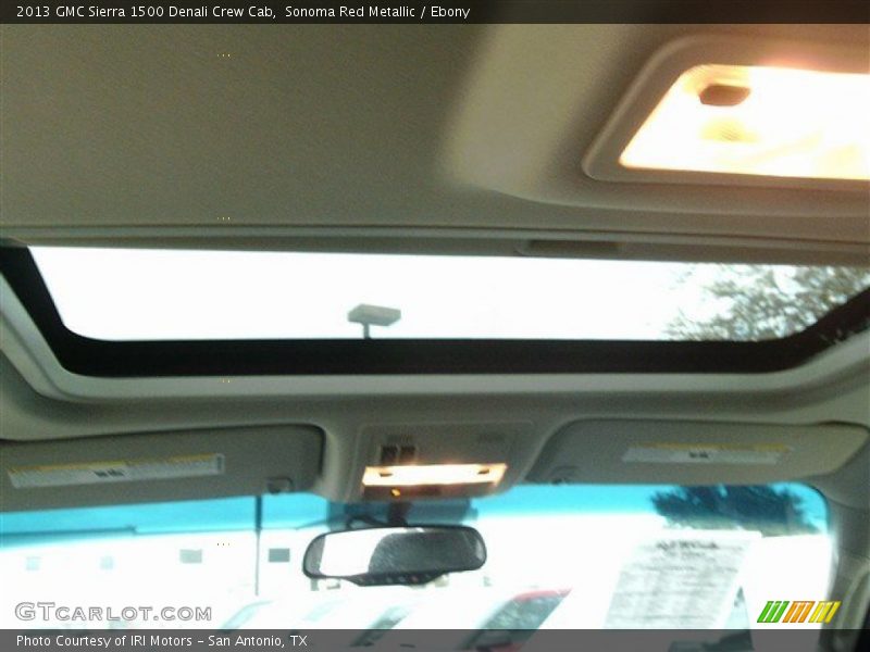 Sonoma Red Metallic / Ebony 2013 GMC Sierra 1500 Denali Crew Cab