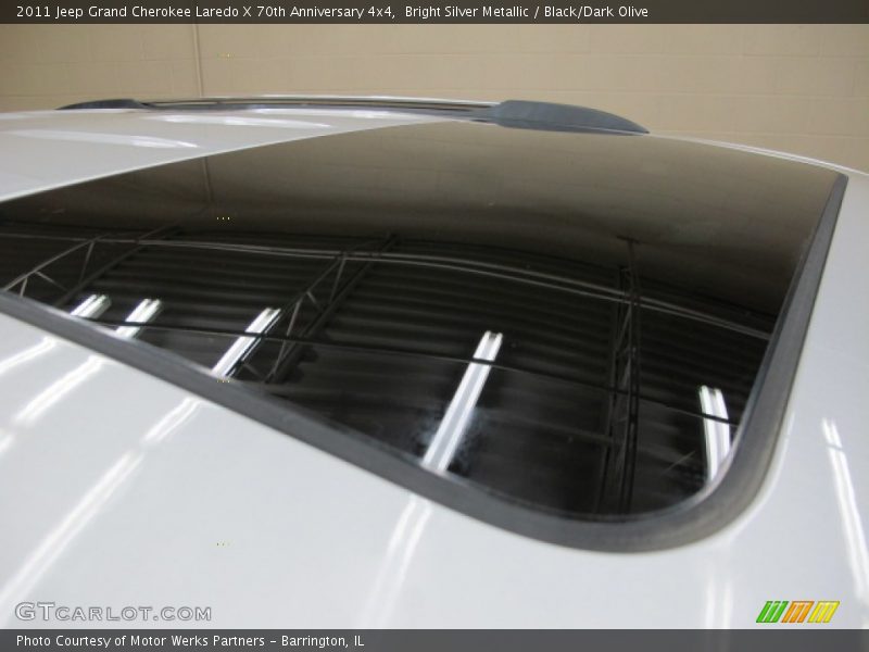 Bright Silver Metallic / Black/Dark Olive 2011 Jeep Grand Cherokee Laredo X 70th Anniversary 4x4