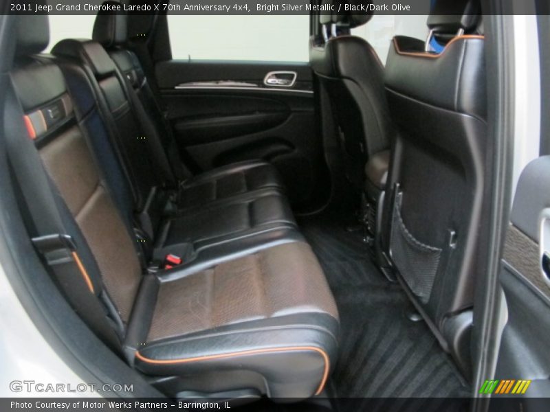 Bright Silver Metallic / Black/Dark Olive 2011 Jeep Grand Cherokee Laredo X 70th Anniversary 4x4
