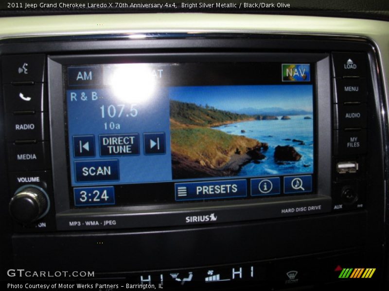 Bright Silver Metallic / Black/Dark Olive 2011 Jeep Grand Cherokee Laredo X 70th Anniversary 4x4