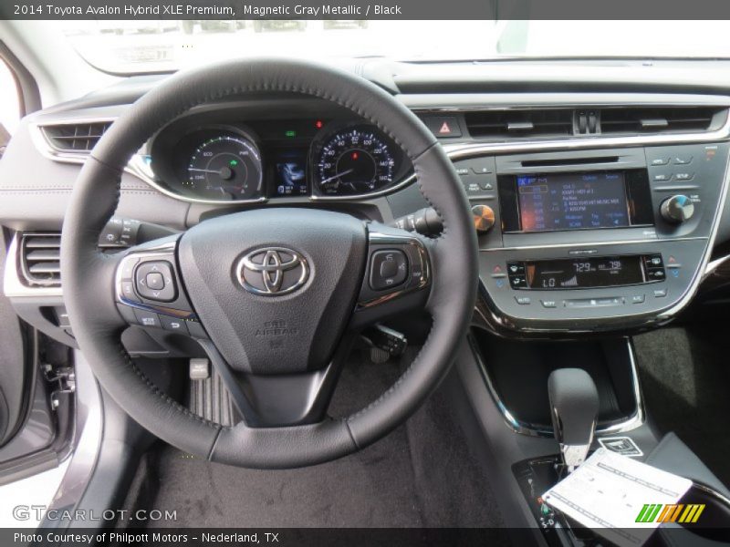 Dashboard of 2014 Avalon Hybrid XLE Premium