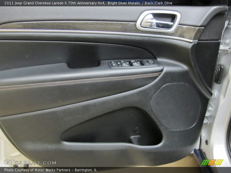 Bright Silver Metallic / Black/Dark Olive 2011 Jeep Grand Cherokee Laredo X 70th Anniversary 4x4