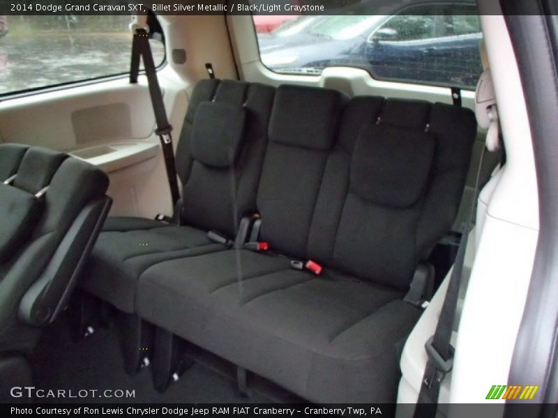 Billet Silver Metallic / Black/Light Graystone 2014 Dodge Grand Caravan SXT