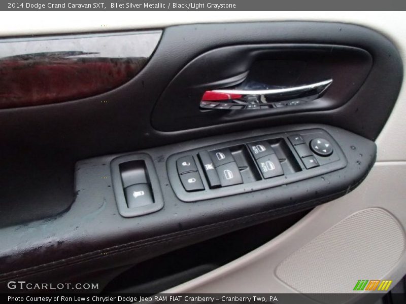 Billet Silver Metallic / Black/Light Graystone 2014 Dodge Grand Caravan SXT