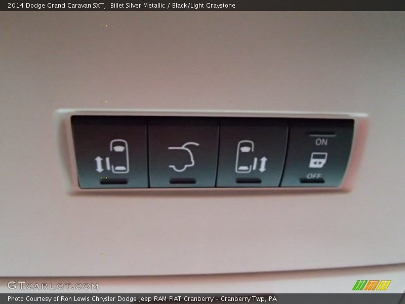 Billet Silver Metallic / Black/Light Graystone 2014 Dodge Grand Caravan SXT