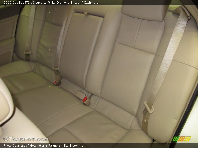 White Diamond Tricoat / Cashmere 2010 Cadillac STS V6 Luxury