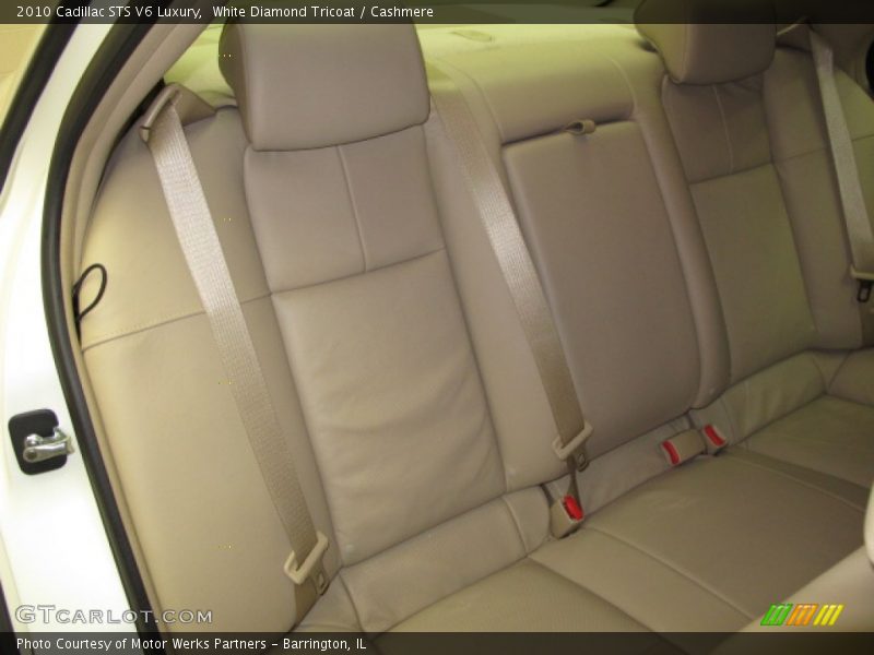 White Diamond Tricoat / Cashmere 2010 Cadillac STS V6 Luxury
