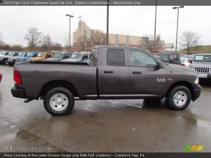 Granite Crystal Metallic / Black/Diesel Gray 2014 Ram 1500 Tradesman Quad Cab 4x4