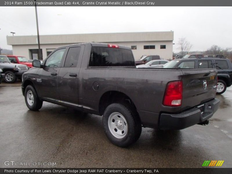 Granite Crystal Metallic / Black/Diesel Gray 2014 Ram 1500 Tradesman Quad Cab 4x4
